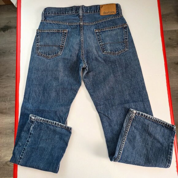Denizen from Levi's jeans 281 straight fit washed denim blue men's size 29X30 - Picture 3 of 14